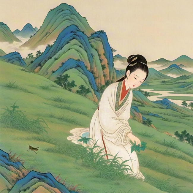 《诗经14·国风·召南》草虫