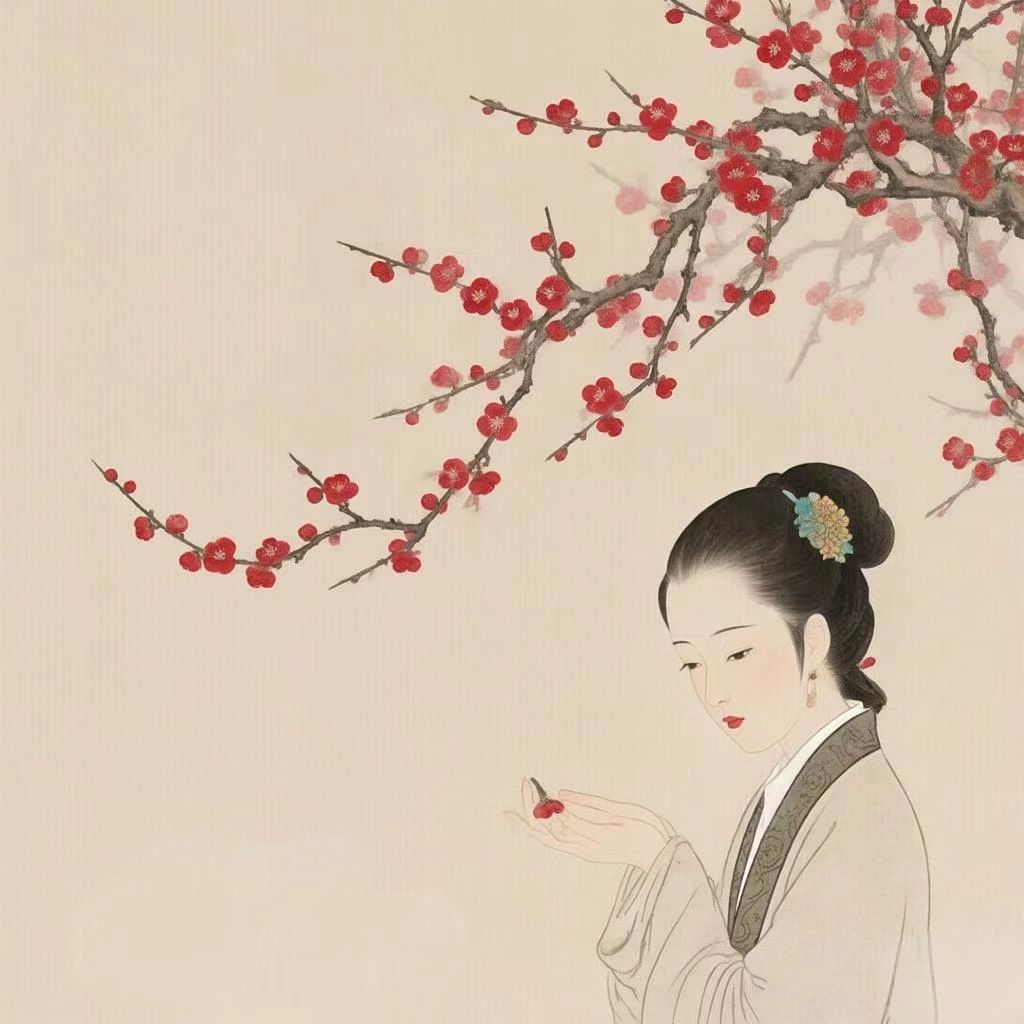 《诗经20·国风·召南》摽有梅